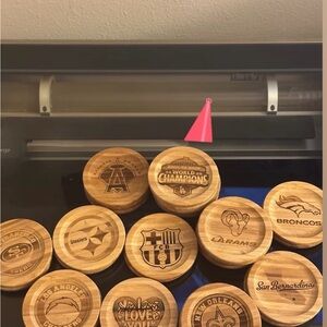 Drink coasters decor